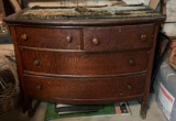 Antique quartersawn oak dresser