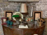 Shelf lot of miscellaneous items