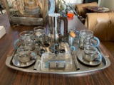 Mid Century Design : Alessi  Stainless Espresso/Coffee Set and More