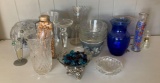 Large group of glass items
