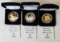 Group of (3) Alaska Mint 1oz. .999 Gine Silver Rounds.