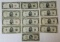 Group of U.S. Currency $57.00 face value.