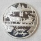 Seasons Greetings 1oz. .999 Fine Silver Art Round.