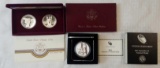 Group of (2) U.S. Commemorative Dollar Sets.