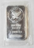 Sunshine Mint 5oz. .999 Fine Silver Ingot / Bar.