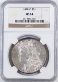 1898 O Morgan Silver Dollar (NGC) MS64.