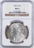 1900 O Morgan Silver Dollar (NGC) MS63.