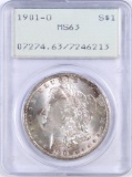 1901 O Morgan Silver Dollar (PCGS) MS63.