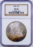 1883 P Morgan Silver Dollar (NGC) MS64.