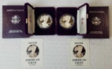 Group of (2) 1988 American Silver Eagle Proof 1oz.