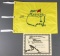 Arnold Palmer autographed 2007 masters pin flag with C. O. A.