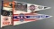 Group of 6 Chicago Bears pennants