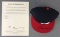 Hank Aaron autographed Atlanta Braves fitted cap with letter of authenticity