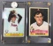 Group of 2 1976 1979 Topps Nolan Ryan cards