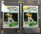 Group of 2 1980 Topps Rickey Henderson rookie cards