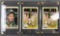 Group of 3 Fleer Rickey Henderson cards