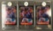 Group of 3 Donruss 1987 Greg Maddux rookie cards