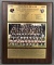 1985 Chicago Bears Team photo plaque