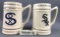 Group of 3 Chicago White Sox items-mugs and chewing gum