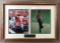 Framed, autographed Tiger Woods photographs