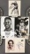 Group of 3 signed photos- BJ Armstrong, Billy Cunningham, and Chet Coppock