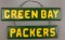 Wood Green Bay Packers sign