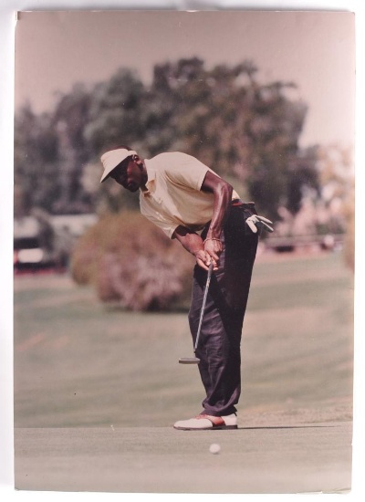 Michael Jordan Golfing Foamboard Poster