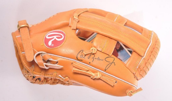 Baltimore Orioles Cal Ripkin Jr. Signed Rawlings 2131 Streak Baseball Glove
