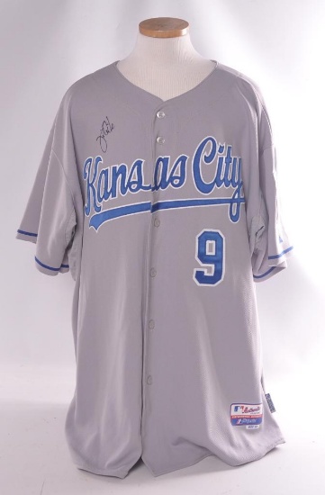 Kansas City Royals Jamie Quirk Signed Game Used Jersey