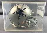 Terrance Newman Autographed mini helmet