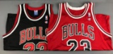 2 Champion Chicago Bulls Michael Jordan jerseys
