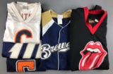 Group of 4 sports shirts/jerseys, Rolling Stones tour jersey 94