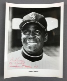 Autographed photograph Minnie Minoso