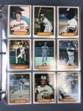 Binder-1982 Fleer baseball card set