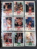 Binder-assorted Basketball cards