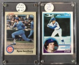 Group of 2 1983 Ryne Sandberg rookie cards