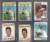 Group of 6 Brooks Robinson cards