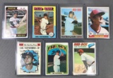 Group of 7 Carl Yastrzemski baseball cards