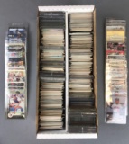 100's of assorted baseball cards packed with stars and semi stars