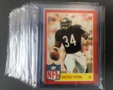 Group of 30+ Walter Payton football cards
