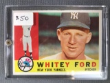 1960 Topps #35 New York Yankees Whitey Ford Baseball card