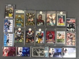 Group of 20 assorted NFL cards