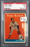 1958 Topps # 393 NY Yankee Tony Kubek baseball card