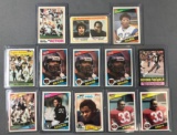 Group of 13 Football cards- Walter Payton and more