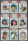 Group of 17 1971 Topps All-Star baseball cards