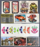 Group of 100+ assorted novelty collector cards