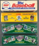 Group of 4 boxes baseball cards sealed