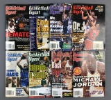 Group of 8 Basketball Digest magazines