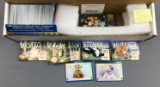 Group of Beanie Babies trading cards