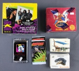 Group of trading cards